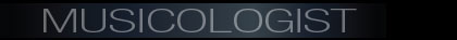 musicologist